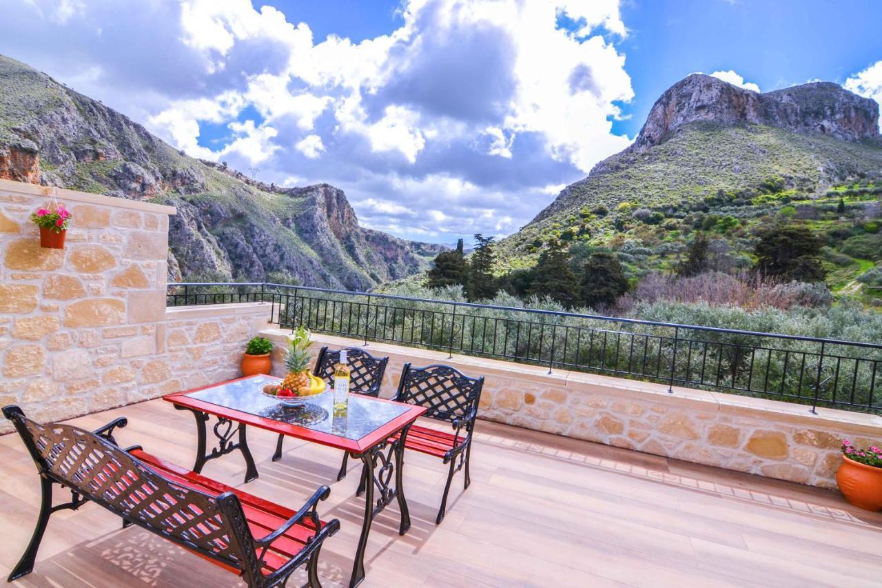 Villa Anastasia Luxe With Top Wifi, Bbq & Amazing Views Kíssamos Exteriér fotografie